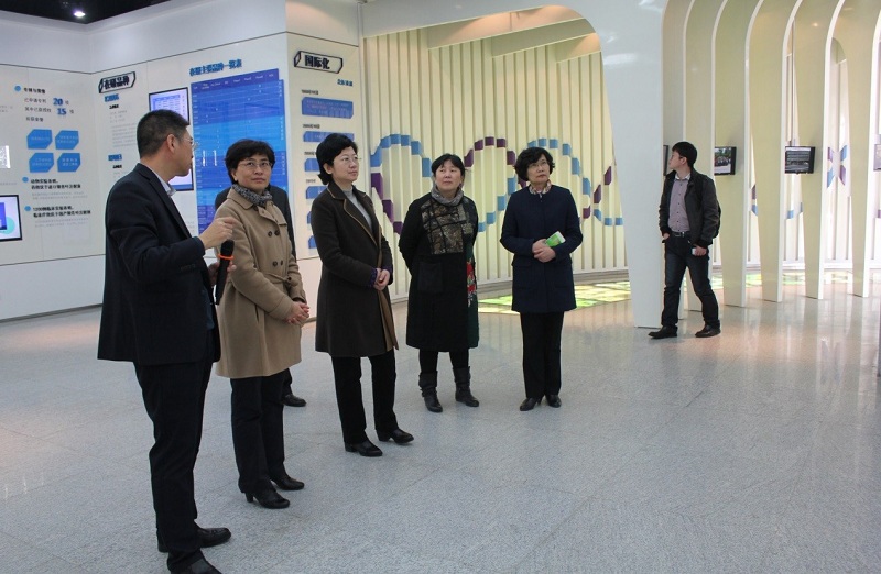江苏省知识产权局局长支苏平一行到公司调研领导