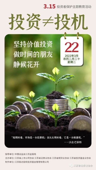 逐日一宣: 对峙价值投资